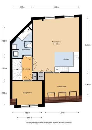 Floorplan - Wiltzanghlaan 1-4, 1055 KD Amsterdam